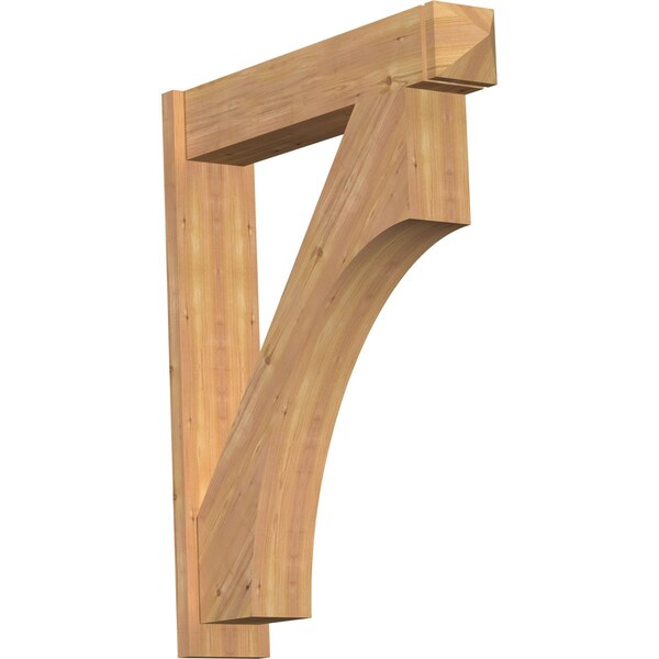 Ekena Millwork Westlake Arts & Crafts Smooth Outlooker, Western Red Cedar, 7 1/2"W x 36"D x 44"H OUT08X36X44WTL03SWR - main